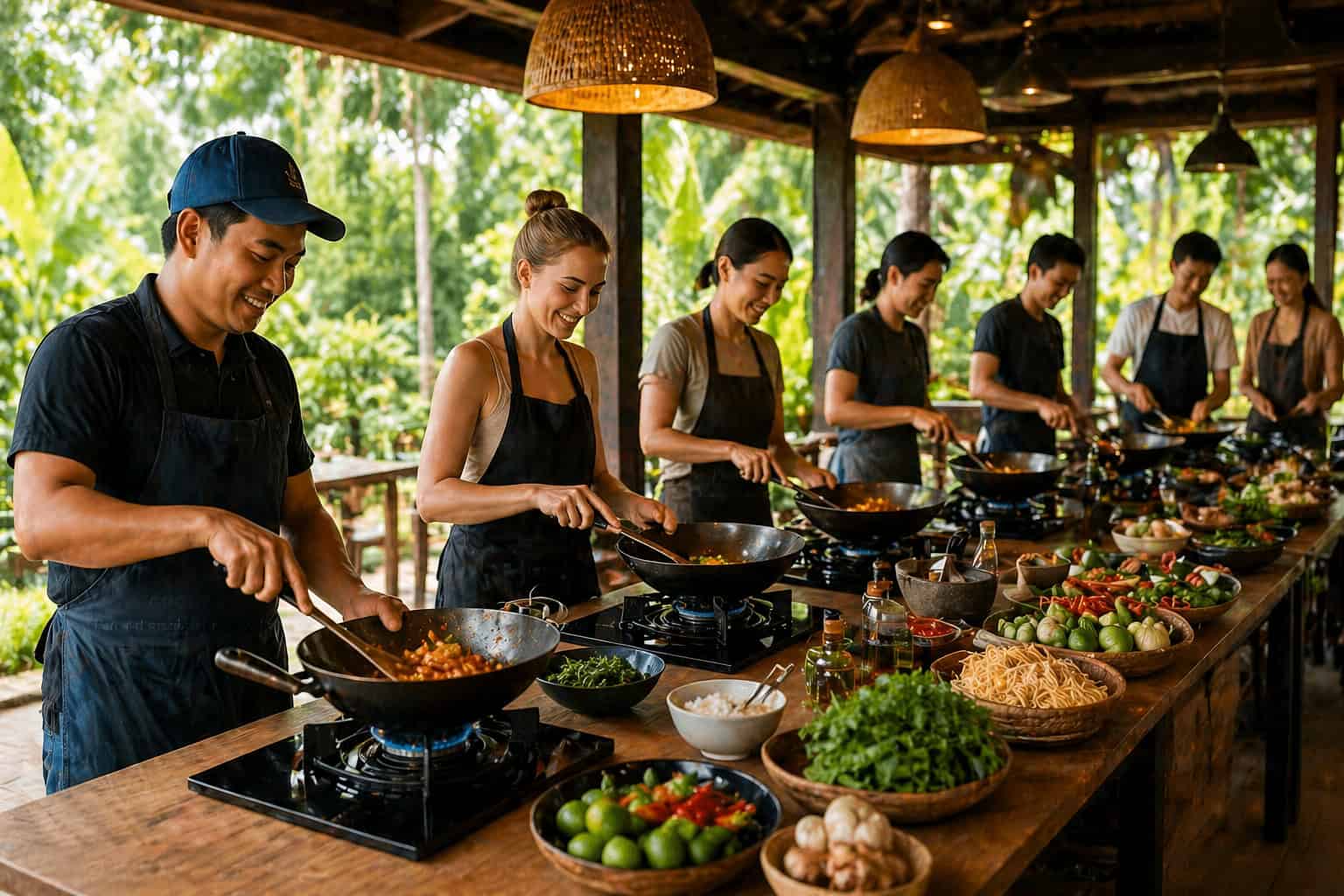 Private cooking experience in a Phuket villa