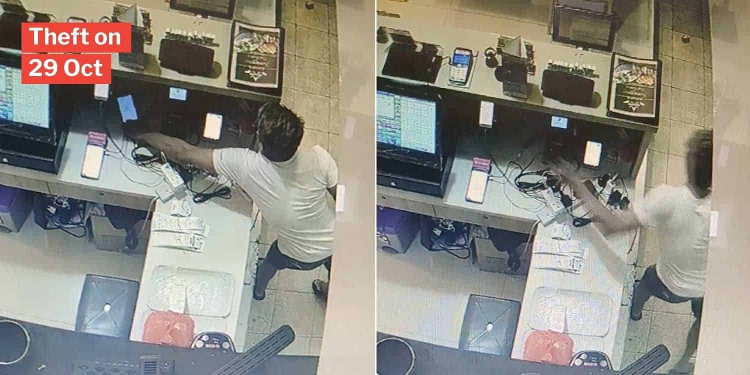 Man Steals Phone From Yishun Thai Restaurant, Owner Will Forgive Culprit If It’s Returned Man Steals Phone From Yishun Thai Restaurant, Owner Will Forgive Culprit If It’s Returned